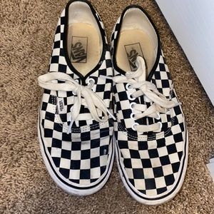 Checkerboard vans